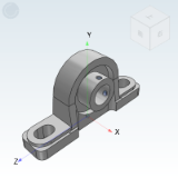 T-BDL - Mounted Bearing,Outer Spherical Ball Bearings With Light Vertical Seats,Cast Type,Standard Type