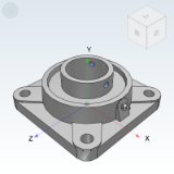 UCF202-ASAHI_UCF324-ASAHI - ASAHI Pillow Block Casting Type Square Block Outer Spherical Ball Bearing