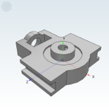 UCT201S_203S-TR - TR housed bearings, slide block insert ball bearings, cast type