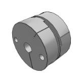 DBJ01_12 - Diaphragm Coupling¡¤Screw Clamp Type¡¤Single Diaphragm/Double Diaphragms¡¤High Rigidity¡¤Aluminum Alloy