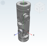 DDC71_82 - Precision cross universal joint, needle bearing type