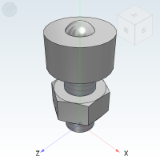 E-QDE41 - Economic steel universal ball/turning type/screw type