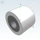 QAC03_04 - Resin Roller Straight Type Press-fit Type