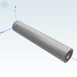 QAC66 - Roller, straight column, unlined, simple piping type