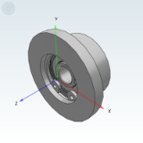 QBR81_86 - Guide wheel/Single sided flange type